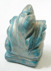ganesh patiné bronze cobalt