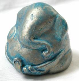 gros ganesh bronze cobalt