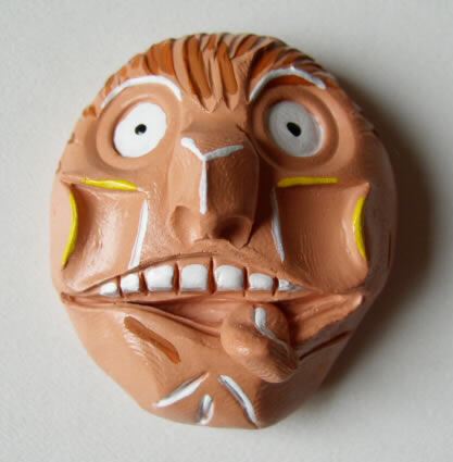 masque terre cuite