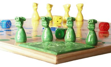 equipe pigs du jeu de petits chevaux