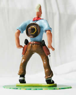 cow boy two guns de dos 3ème photo