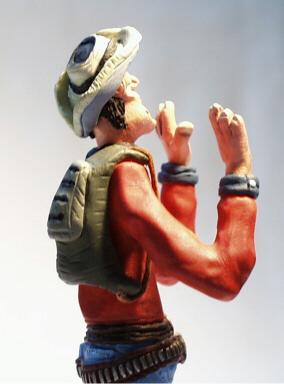 cow boy détail